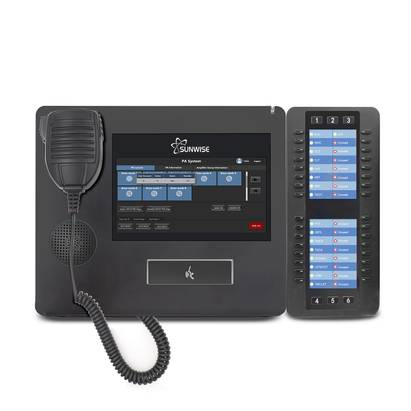 Call station with hand-held microphone